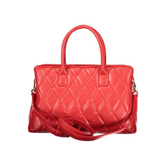 Mario Valentino Rote Polyethylen Handtasche