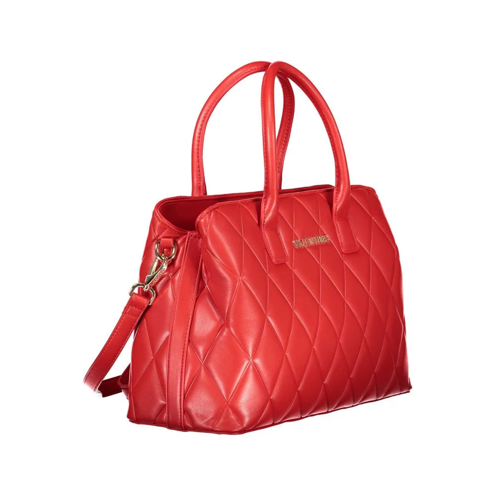 Mario Valentino Rote Polyethylen Handtasche