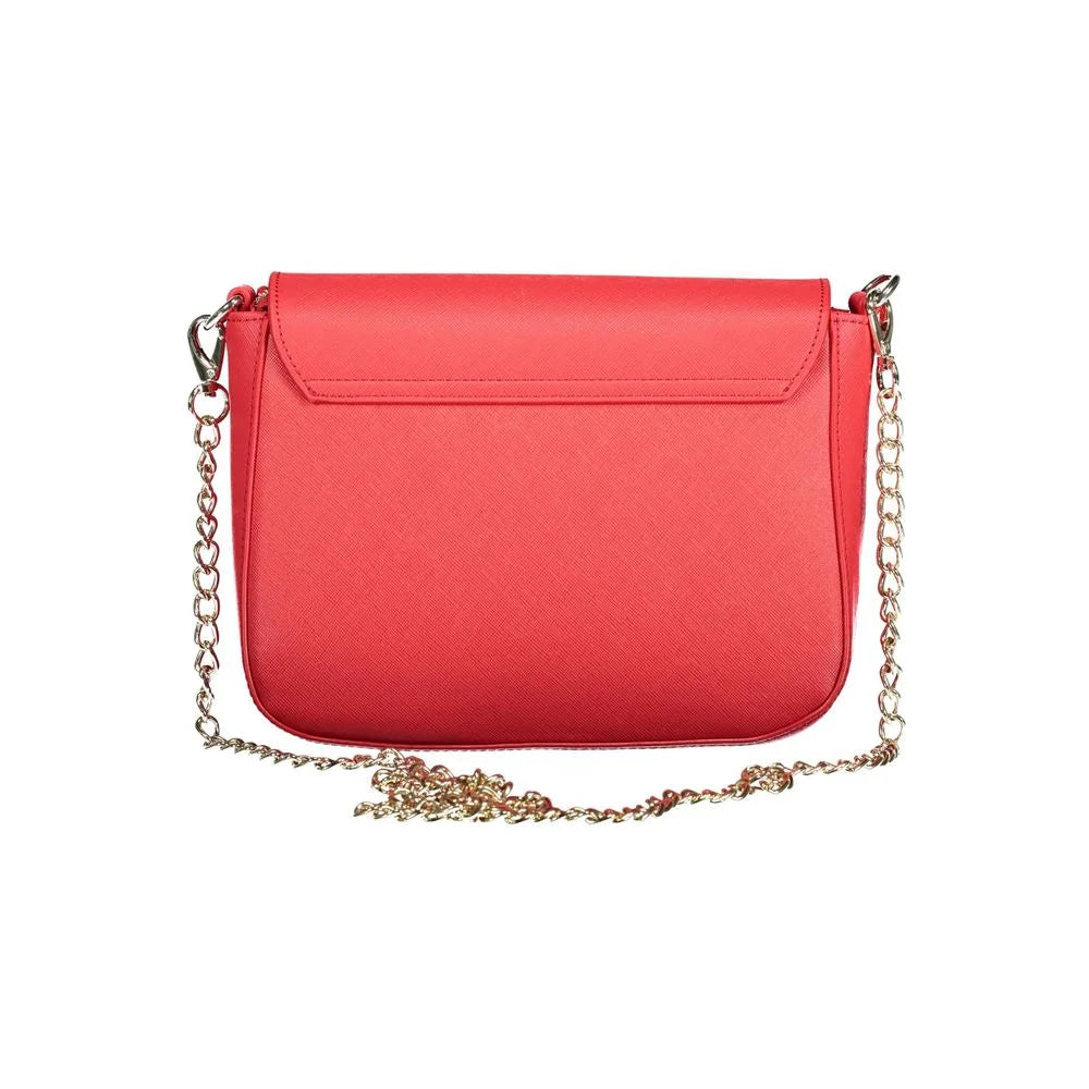 Mario Valentino Red Polyethylene Handbag - Cross Body Bags