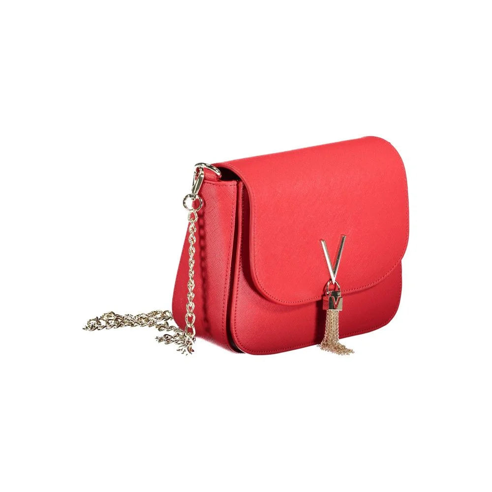 Mario Valentino Red Polyethylene Handbag - Cross Body Bags