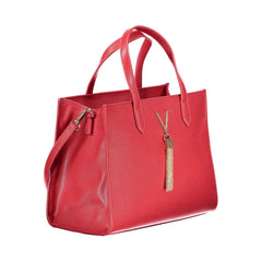 Mario Valentino Red Polyethylene Handbag - Shopper Bags