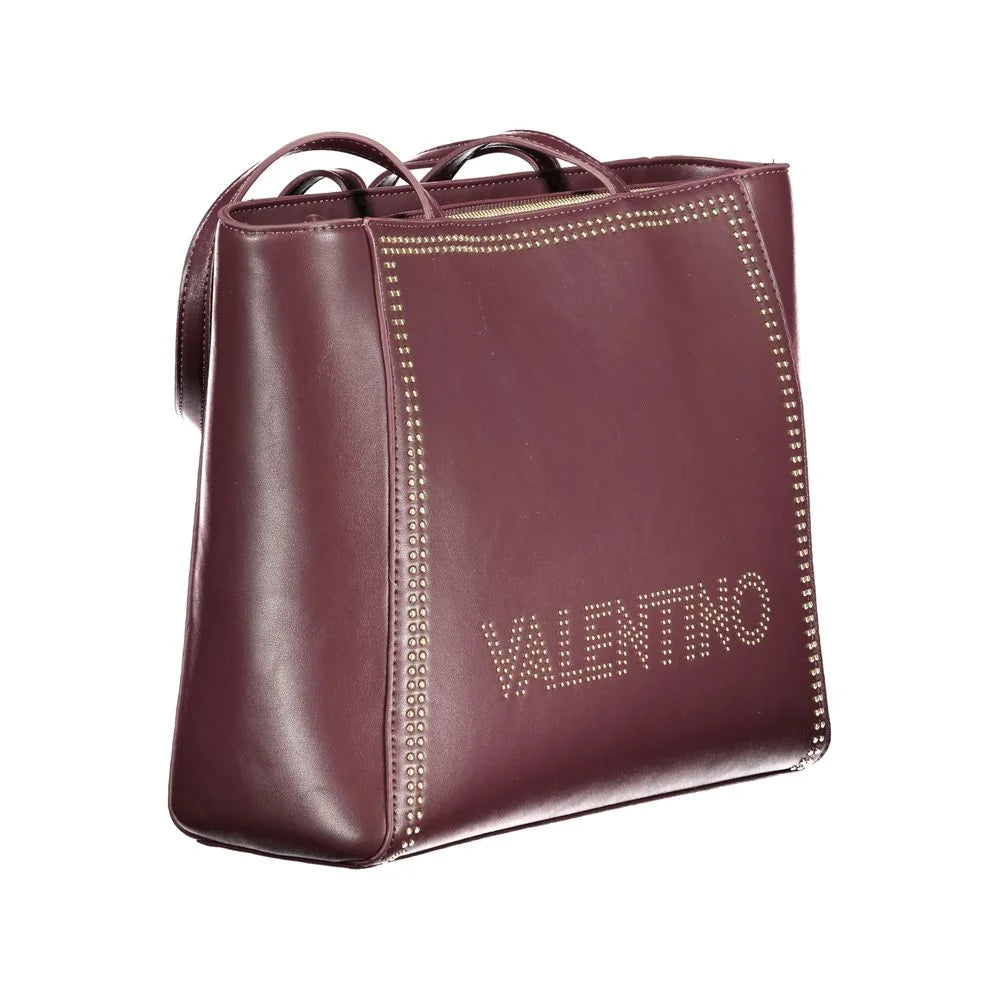 Mario Valentino Red Polyethylene Handbag - Shopper Bags