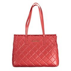 Mario Valentino Red Polyethylene Handbag - Shopper Bags