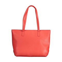 Mario Valentino Red Polyethylene Handbag - Shopper Bags