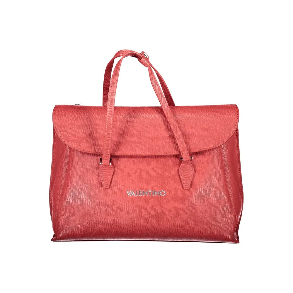Mario Valentino Red Polyethylene Handbag - Shopper Bags