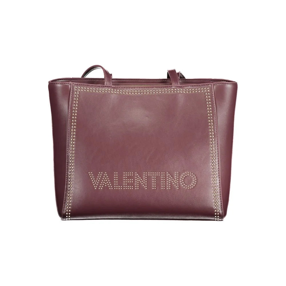 Mario Valentino Red Polyethylene Handbag - Shopper Bags