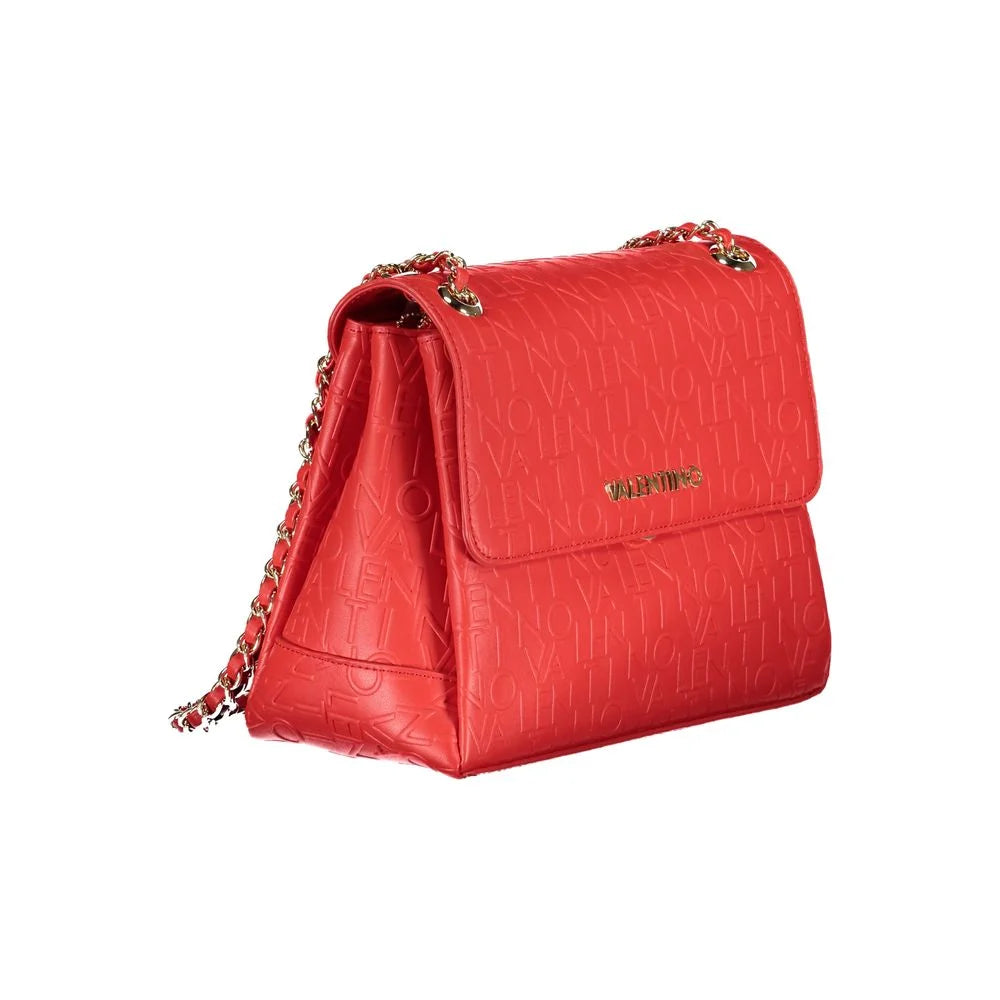 Mario Valentino Red Polyethylene Handbag - Shoulder Bags