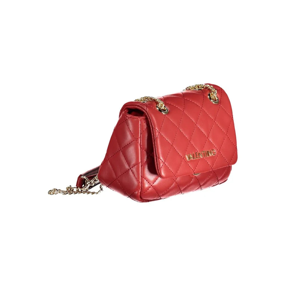 Mario Valentino Red Polyethylene Handbag - Shoulder Bags