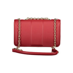 Mario Valentino Red Polyethylene Women Handbag