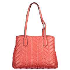 Mario Valentino Red Polyethylene Women Handbag