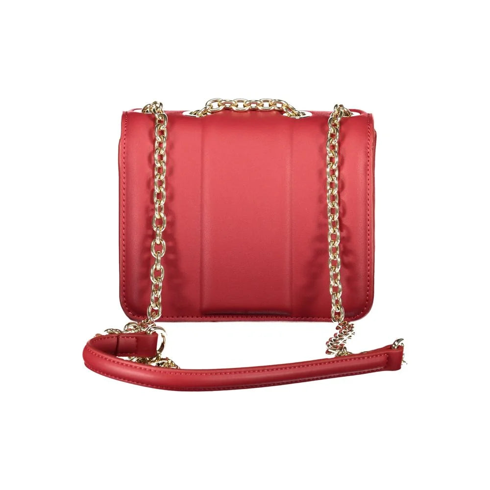 Mario Valentino Red Polyethylene Women Handbag - Cross Body Bags
