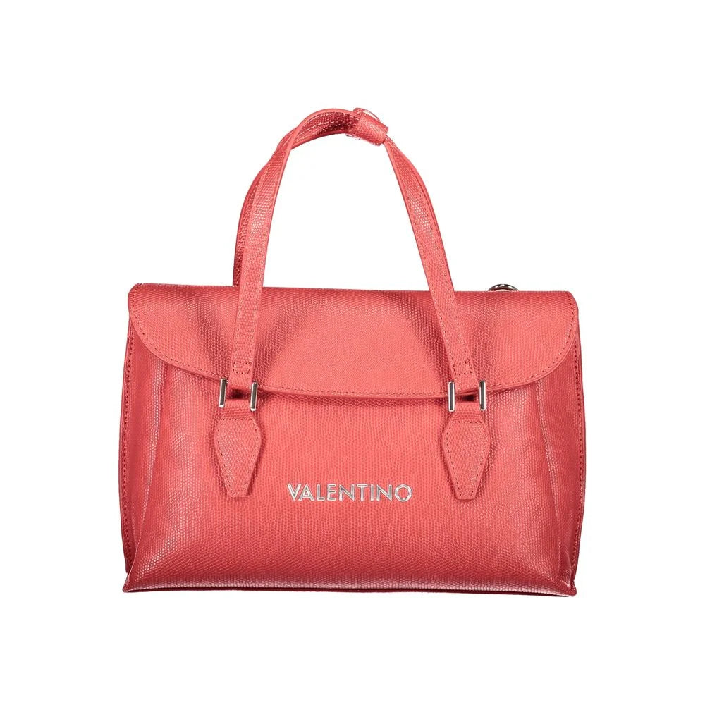 Mario Valentino Red Polyethylene Women Handbag - Shopper Bags
