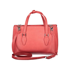 Mario Valentino Red Polyethylene Women Handbag - Shopper Bags