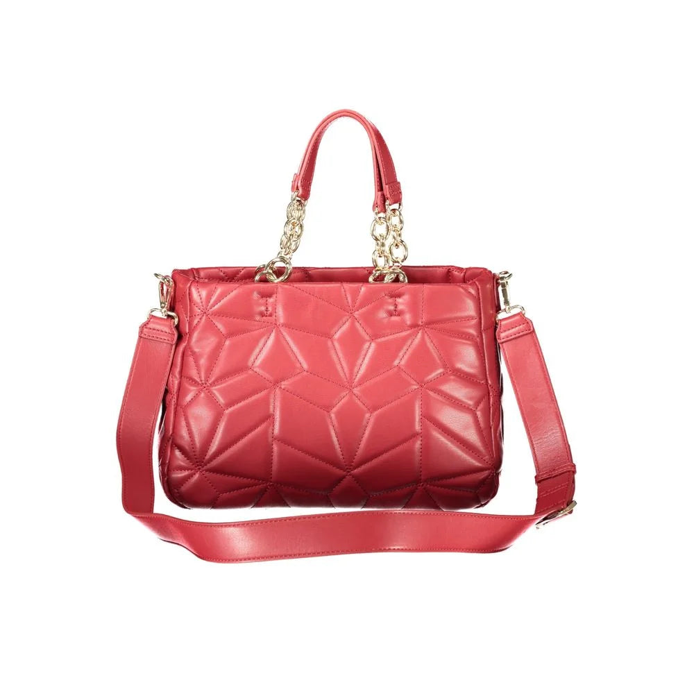 Mario Valentino Red Polyethylene Women Handbag - Shoulder Bags