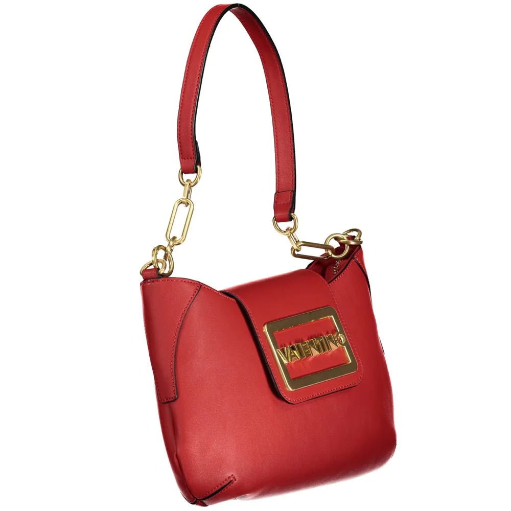 Mario Valentino Red Polyethylene Women Handbag - Shoulder Bags