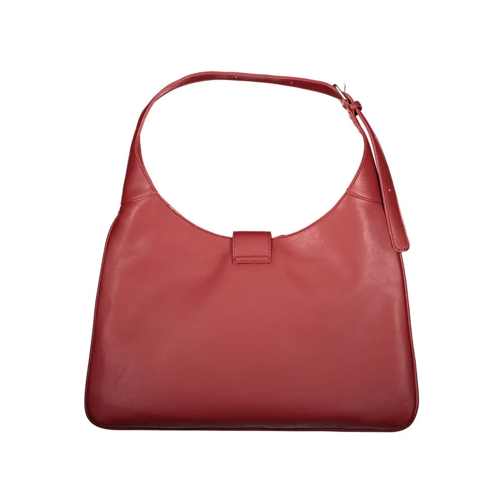 Mario Valentino Red Polyethylene Women Handbag - Shoulder Bags