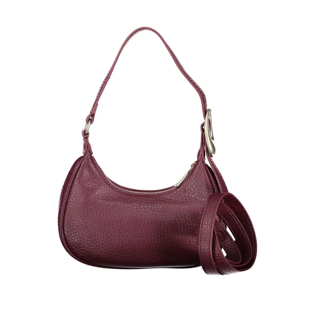 Mario Valentino Red Polyurethane Women Shoulder Bag