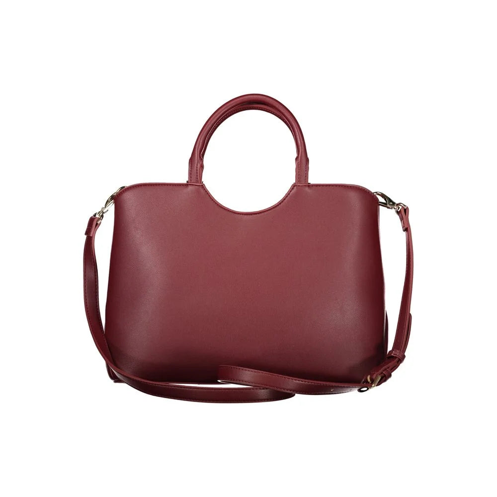 Mario Valentino Rosso Polyurethane Women Handbag