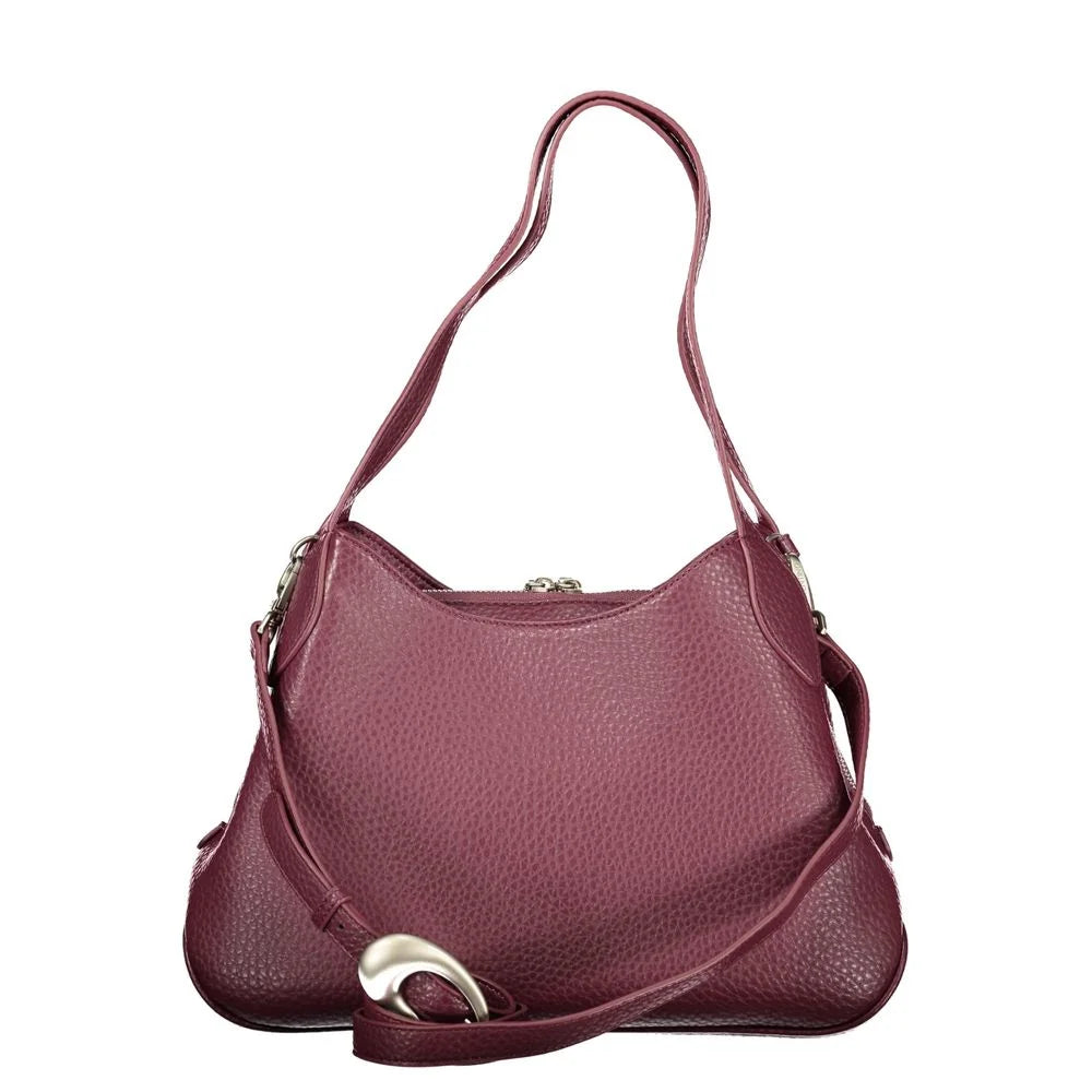 Mario Valentino Rosso Polyurethane Women Handbag