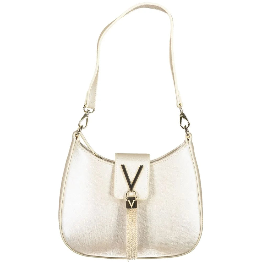 Mario Valentino Silver Polyethylene Women Handbag - Shoulder Bags