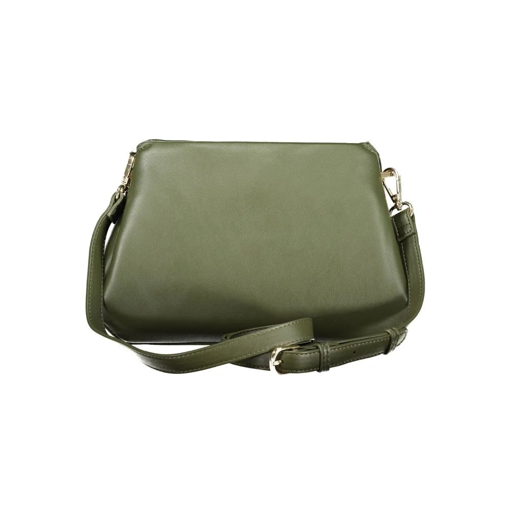 Mario Valentino Verde Polyurethane Women Shoulder Bag