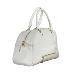 Mario Valentino White Polyethylene Handbag
