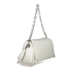 Mario Valentino White Polyethylene Handbag