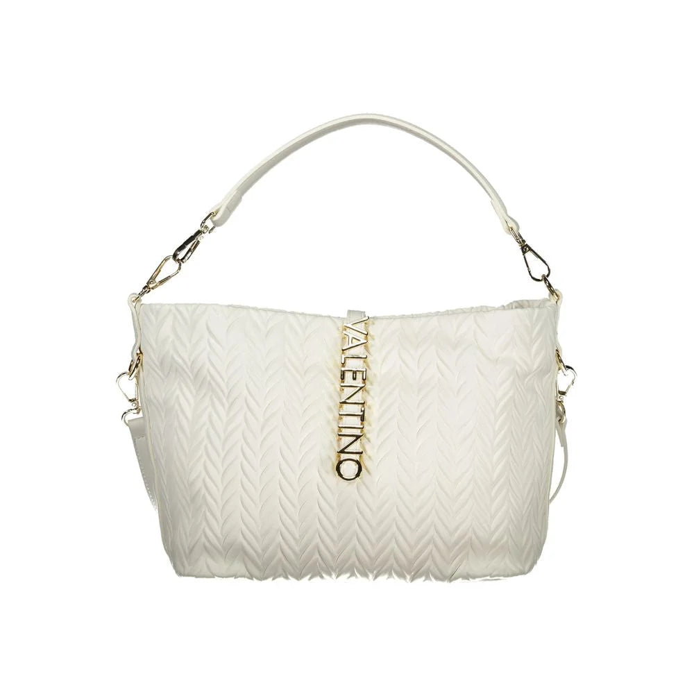 Mario Valentino White Polyethylene Handbag