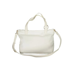Mario Valentino White Polyethylene Handbag