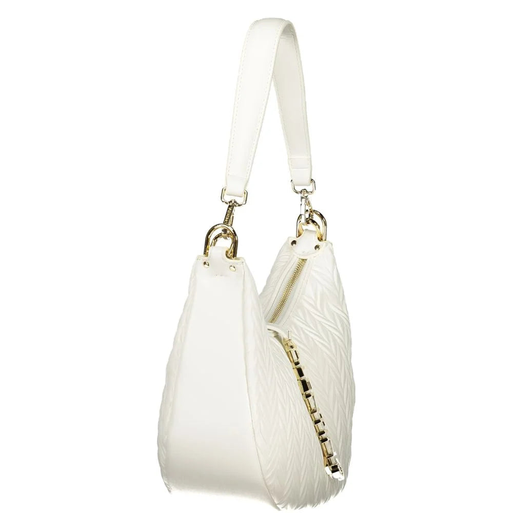 Mario Valentino White Polyethylene Handbag