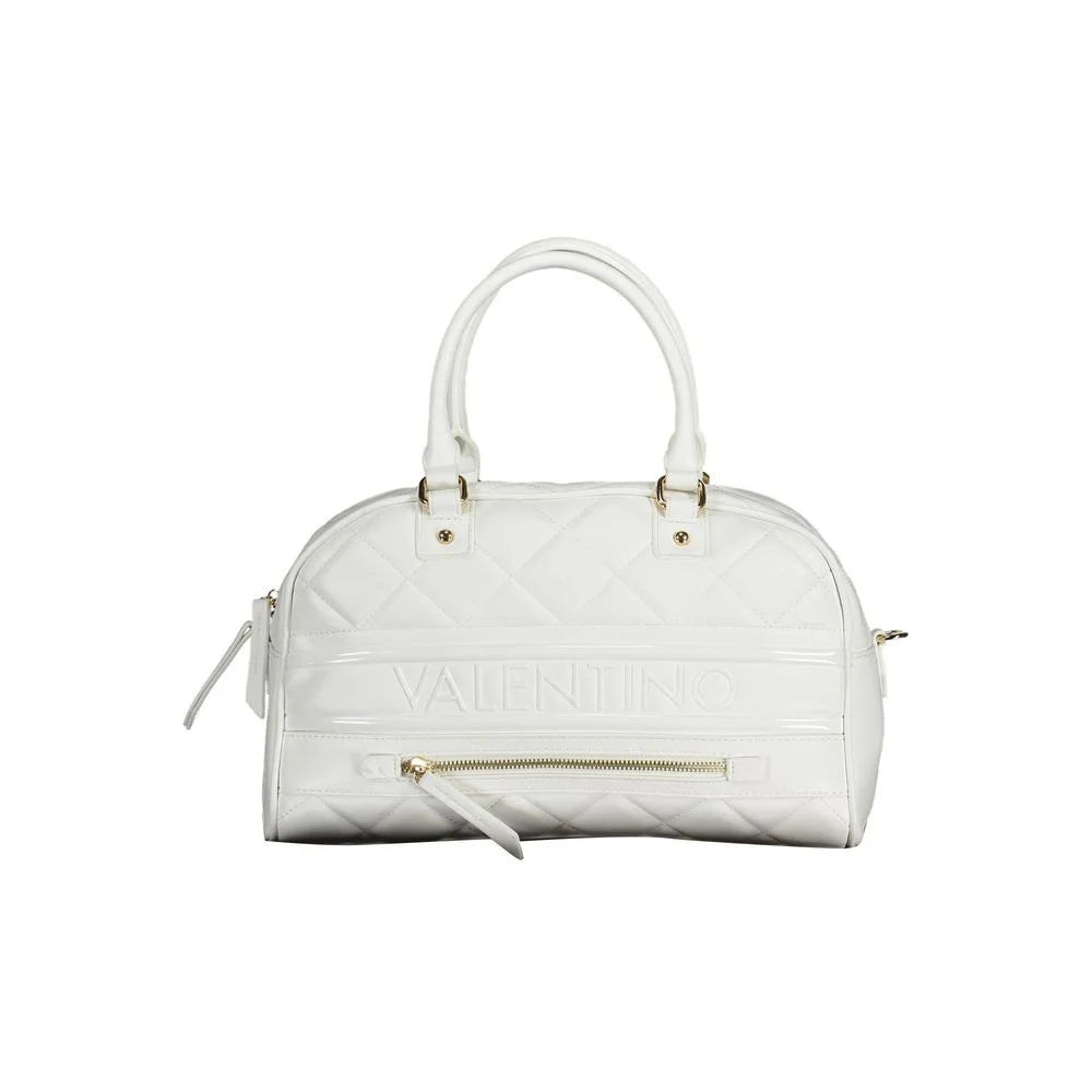 Mario Valentino White Polyethylene Handbag - Barrel Bags