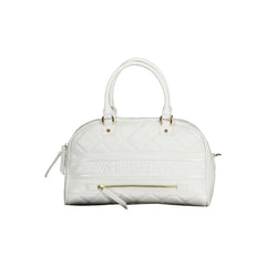 Mario Valentino White Polyethylene Handbag - Barrel Bags