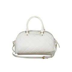 Mario Valentino White Polyethylene Handbag - Barrel Bags
