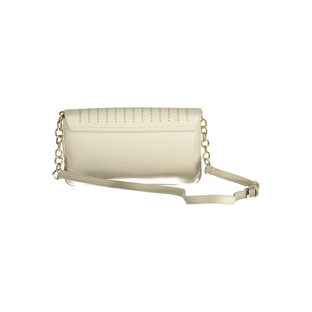 Mario Valentino White Polyethylene Handbag - Cross Body Bags