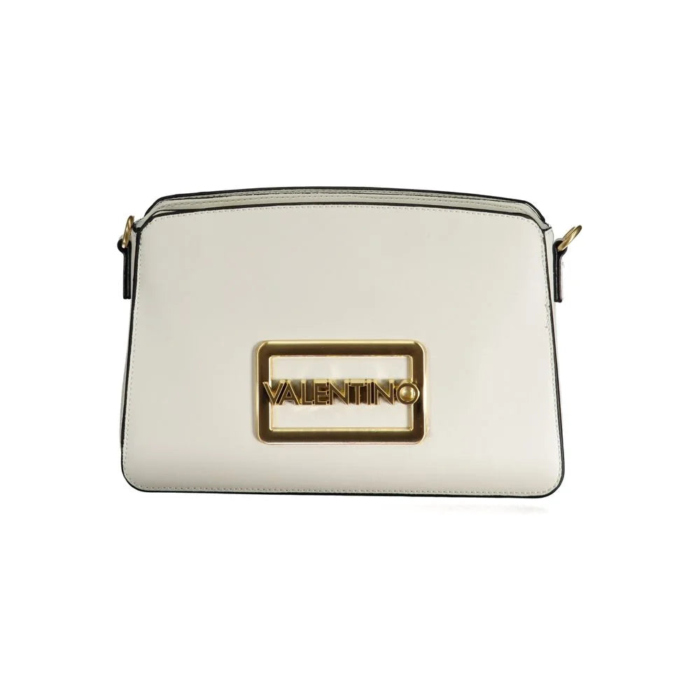 Mario Valentino White Polyethylene Handbag - Cross Body Bags