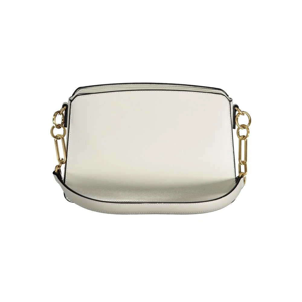 Mario Valentino White Polyethylene Handbag - Cross Body Bags