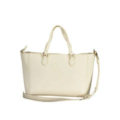 Mario Valentino White Polyethylene Handbag - Shopper Bags