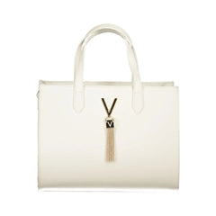 Mario Valentino White Polyethylene Handbag - Shopper Bags