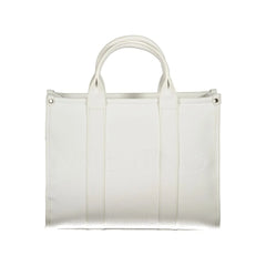 Mario Valentino White Polyethylene Handbag - Shopper Bags