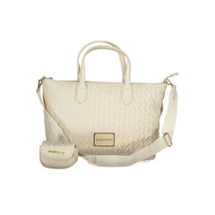 Mario Valentino White Polyethylene Handbag - Shopper Bags