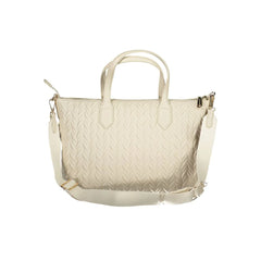 Mario Valentino White Polyethylene Handbag - Shopper Bags