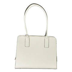Mario Valentino White Polyethylene Handbag - Shopper Bags