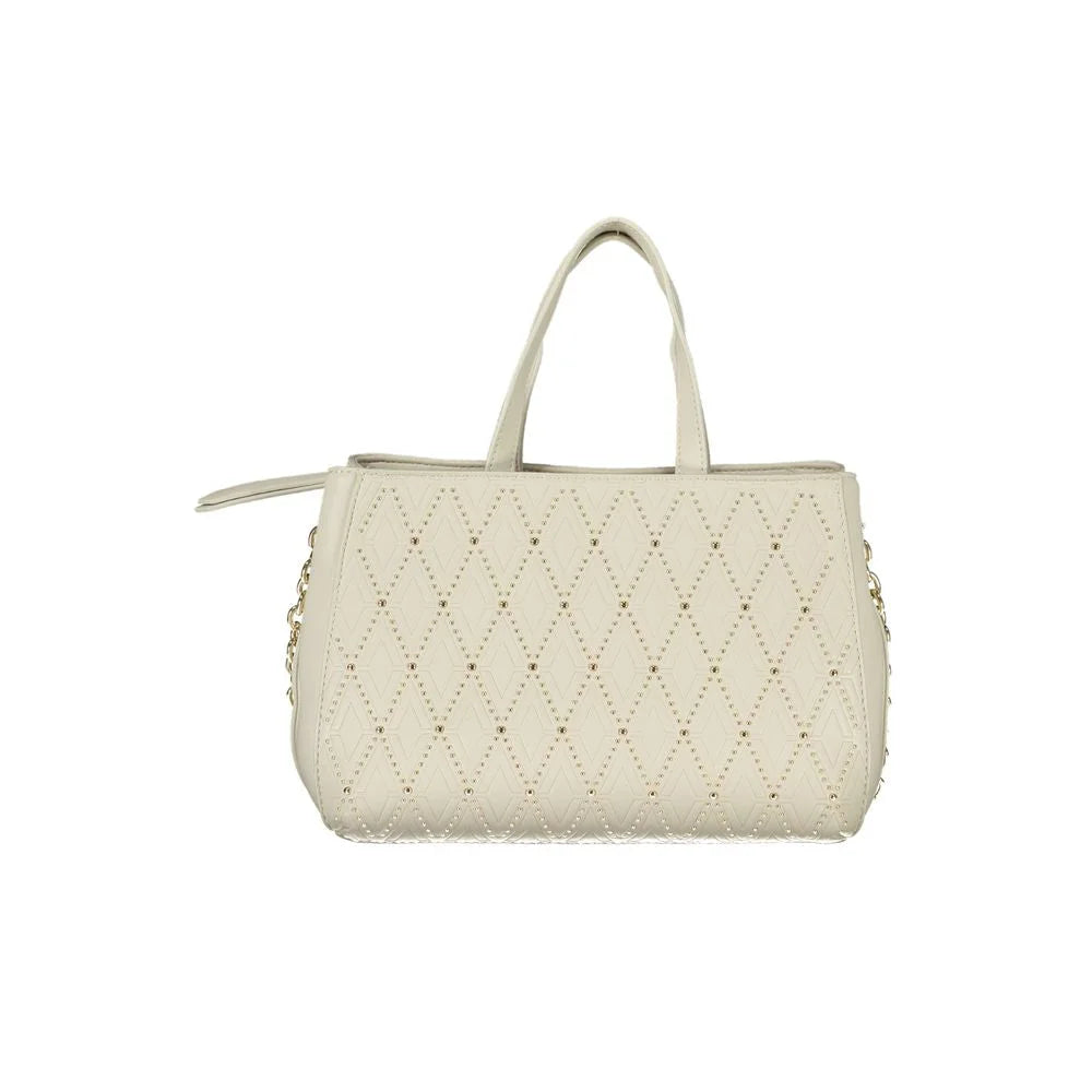 Mario Valentino White Polyethylene Handbag - Shoulder Bags