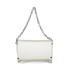 Mario Valentino White Polyethylene Handbag - Shoulder Bags