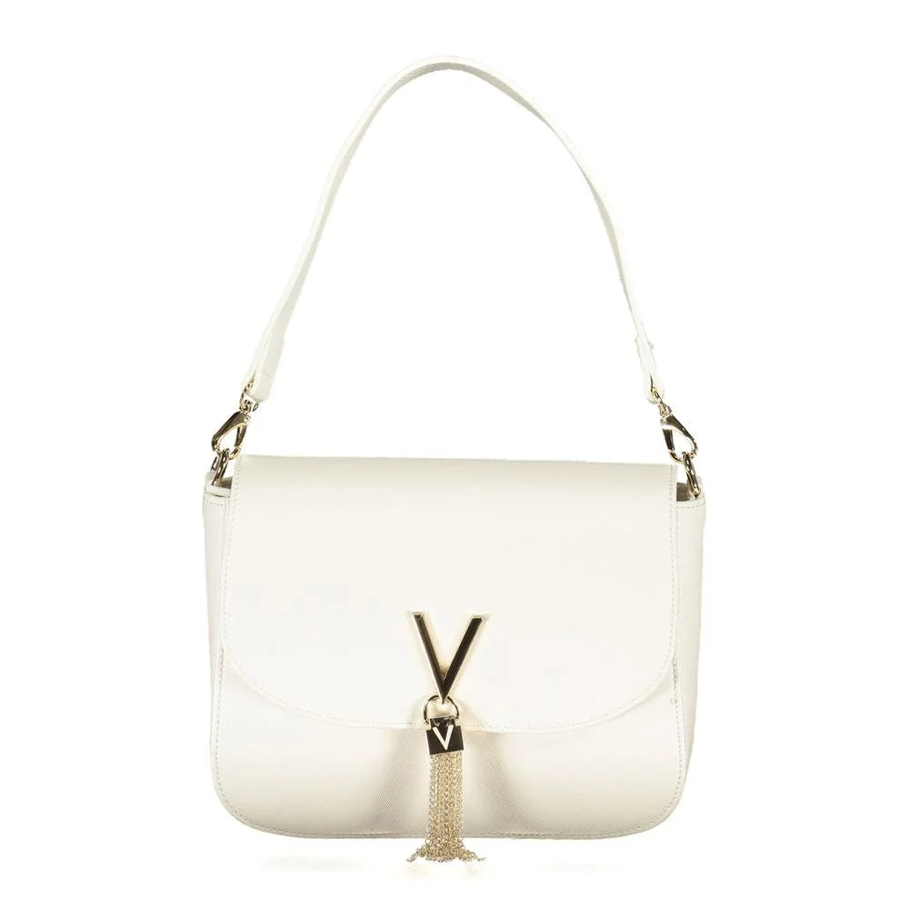 Mario Valentino White Polyethylene Handbag - Shoulder Bags