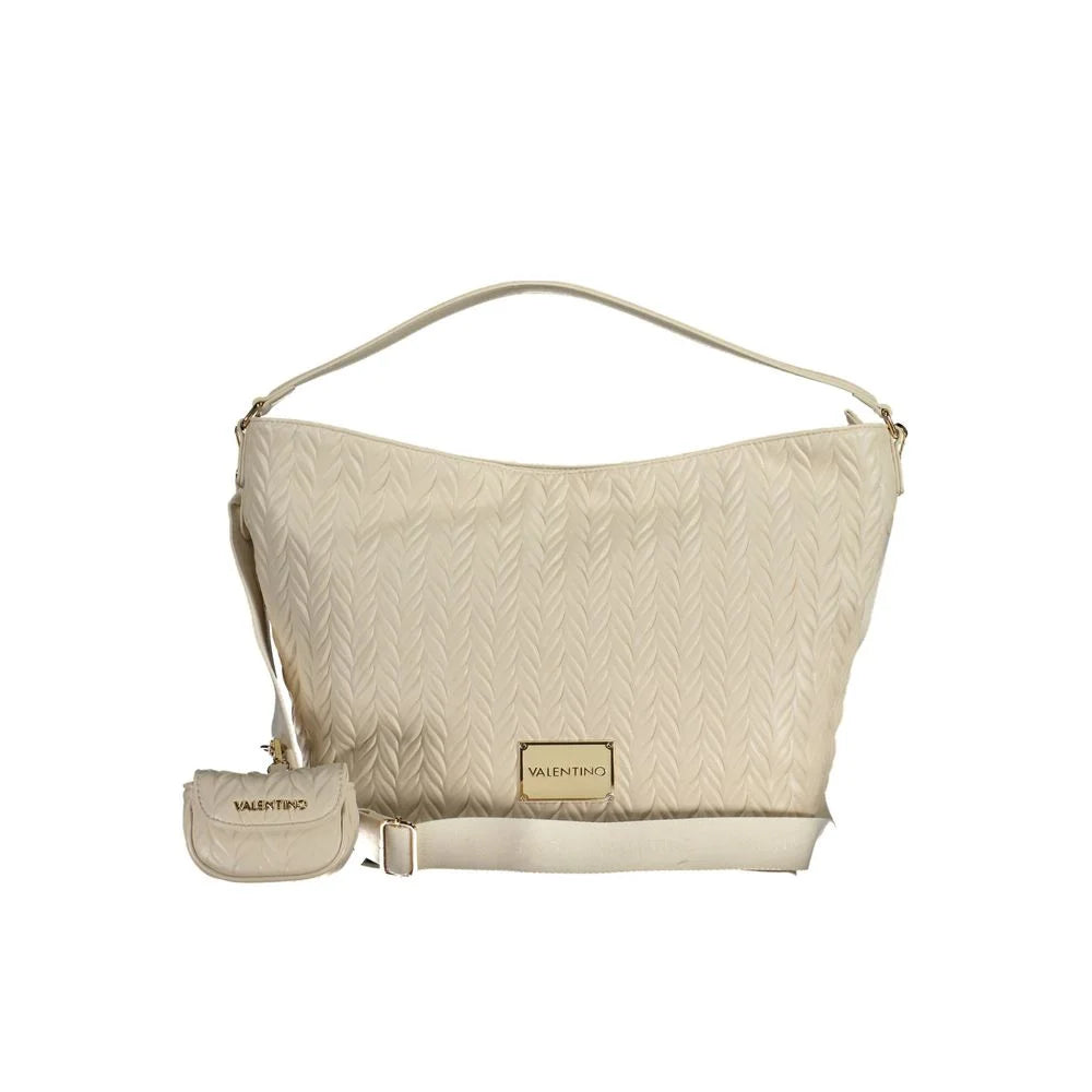 Mario Valentino White Polyethylene Handbag - Shoulder Bags
