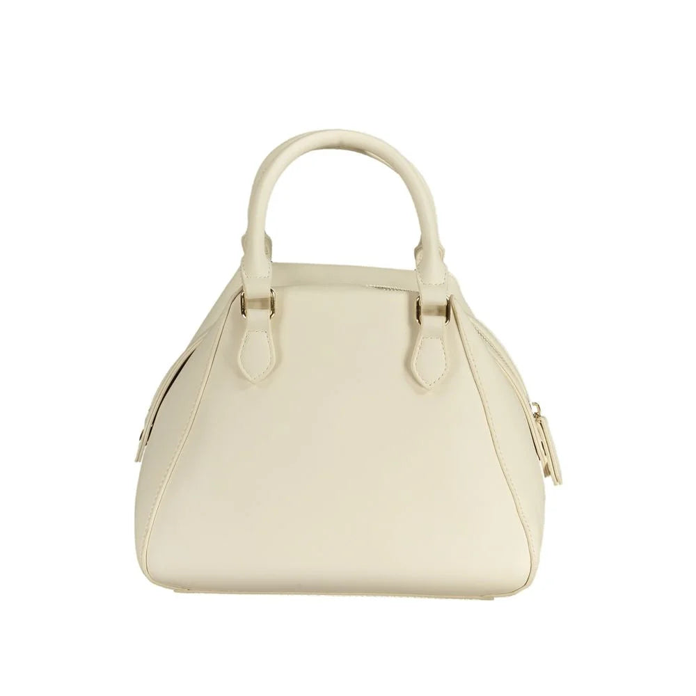 Mario Valentino White Polyethylene Handbag - Shoulder Bags