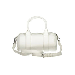 Mario Valentino White Polyethylene Handbag - Shoulder Bags
