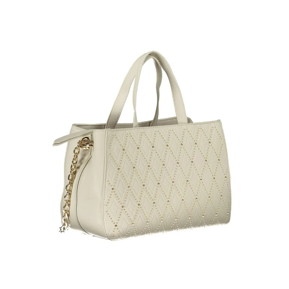 Mario Valentino White Polyethylene Handbag - Shoulder Bags