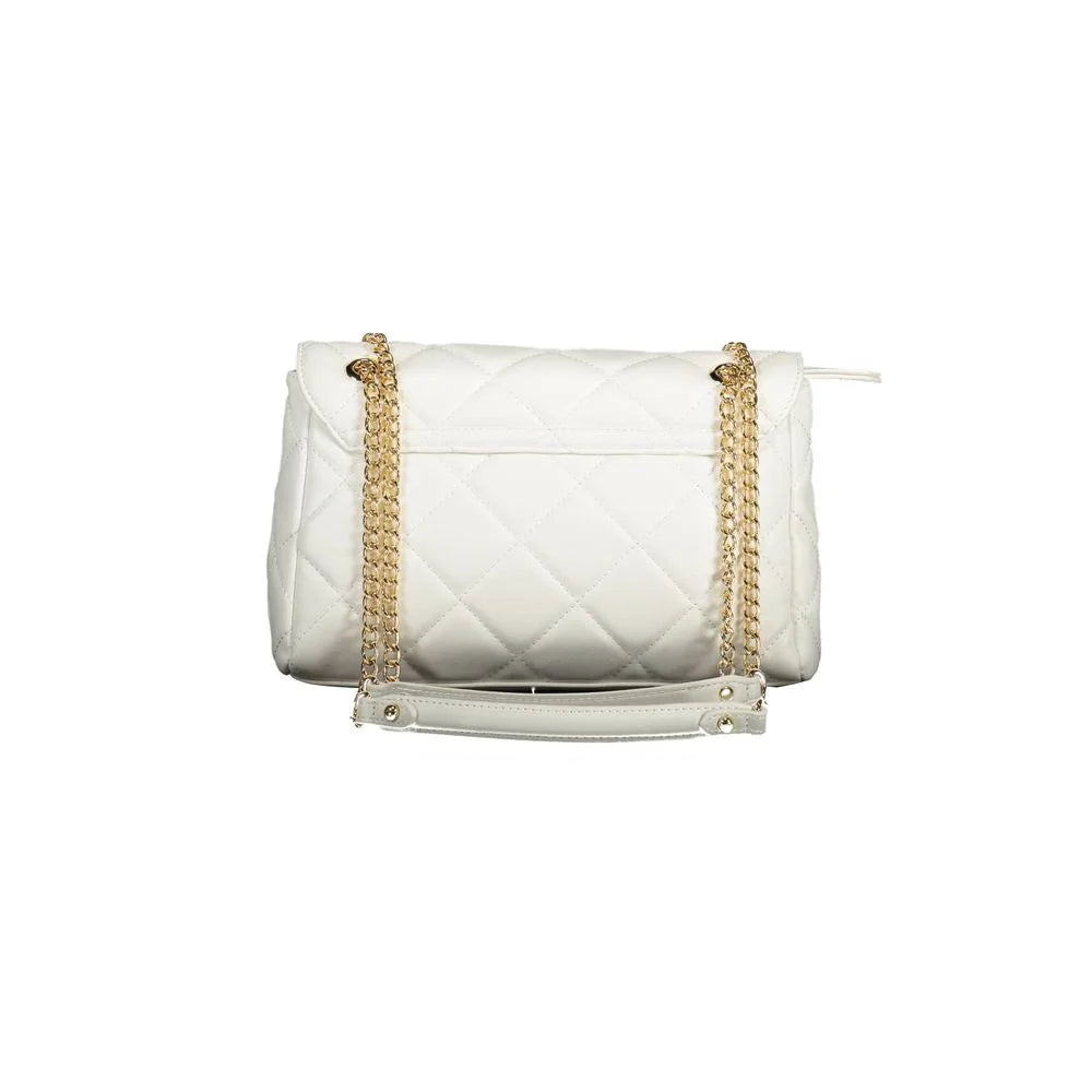 Mario Valentino White Polyethylene Handbag - Shoulder Bags